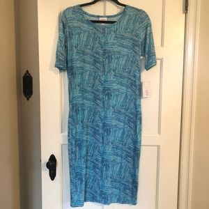 LuLaRoe Julia Dress-M